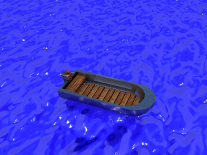Motor boat 3D Model