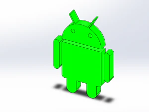 Android logo 3D Model