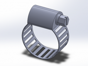 Hose clamp 3D Model