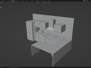 Kitchen 3D Modell