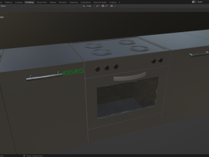 Kitchen 3D Modell