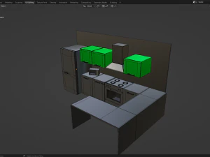 Kitchen 3D Model