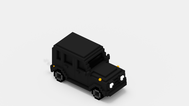 G 63 VOXEL 3Dモデル .c4d .max .obj .3ds .fbx .stl .blend 