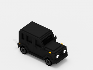 G 63 VOXEL 3Dモデル