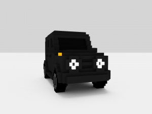 G 63 VOXEL 3Dモデル