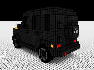 G 63 VOXEL 3D Model