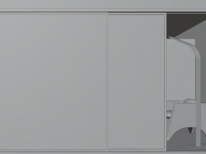 Loft style room 3D 模型