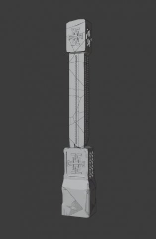 Column 3D 模型 .c4d .max .obj .3ds .fbx .stl .blend 
