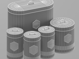 Container 3D Модель