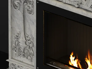 क्लासिक चिमनी 3D मॉडल