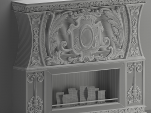 Classic fireplace 3D Модель