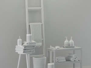 Bathroom set 3D Model