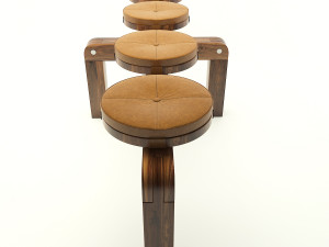 Modern bench Modelo 3D
