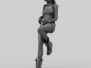 Charakter kate1 3D Modell