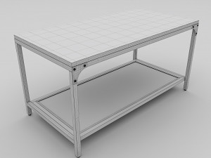 Coffee table FJALLBO IKEA 3Dモデル