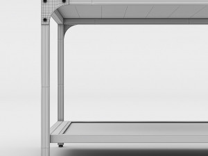 Coffee table FJALLBO IKEA 3Dモデル