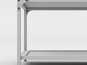 Coffee table FJALLBO IKEA 3D Model