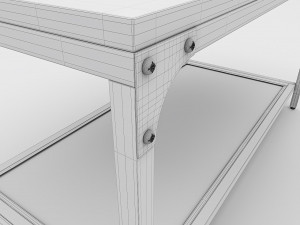 Coffee table FJALLBO IKEA 3Dモデル