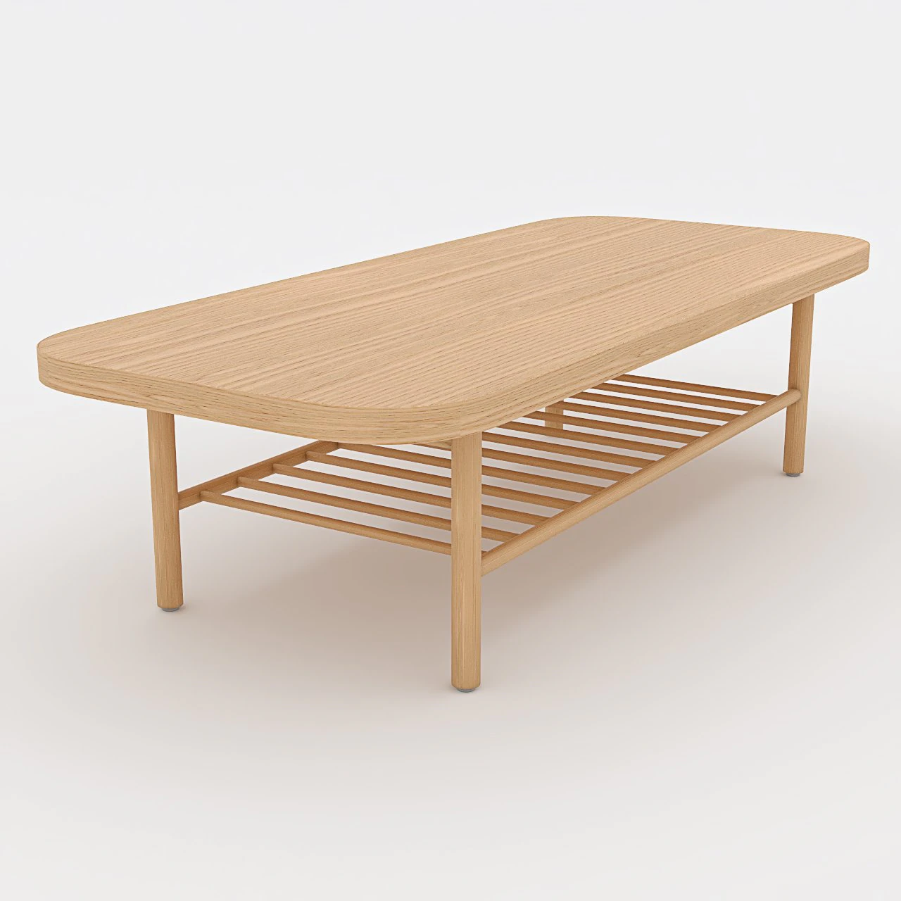 Coffee table LISTERBY IKEA 3D Model .c4d .max .obj .3ds .fbx .stl .blend 