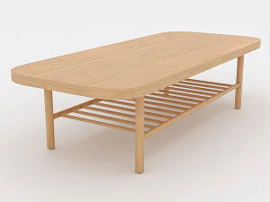 Coffee table LISTERBY IKEA 3D Model