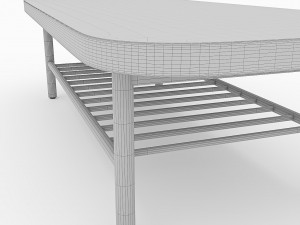 Coffee table LISTERBY IKEA 3D Model
