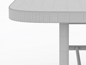 Coffee table LISTERBY IKEA 3D Model