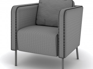 Armchair EKERO IKEA Modello 3D