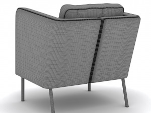 Armchair EKERO IKEA Modello 3D