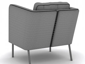 Armchair EKERO IKEA 3D Model