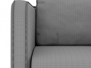 Armchair EKERO IKEA Modello 3D