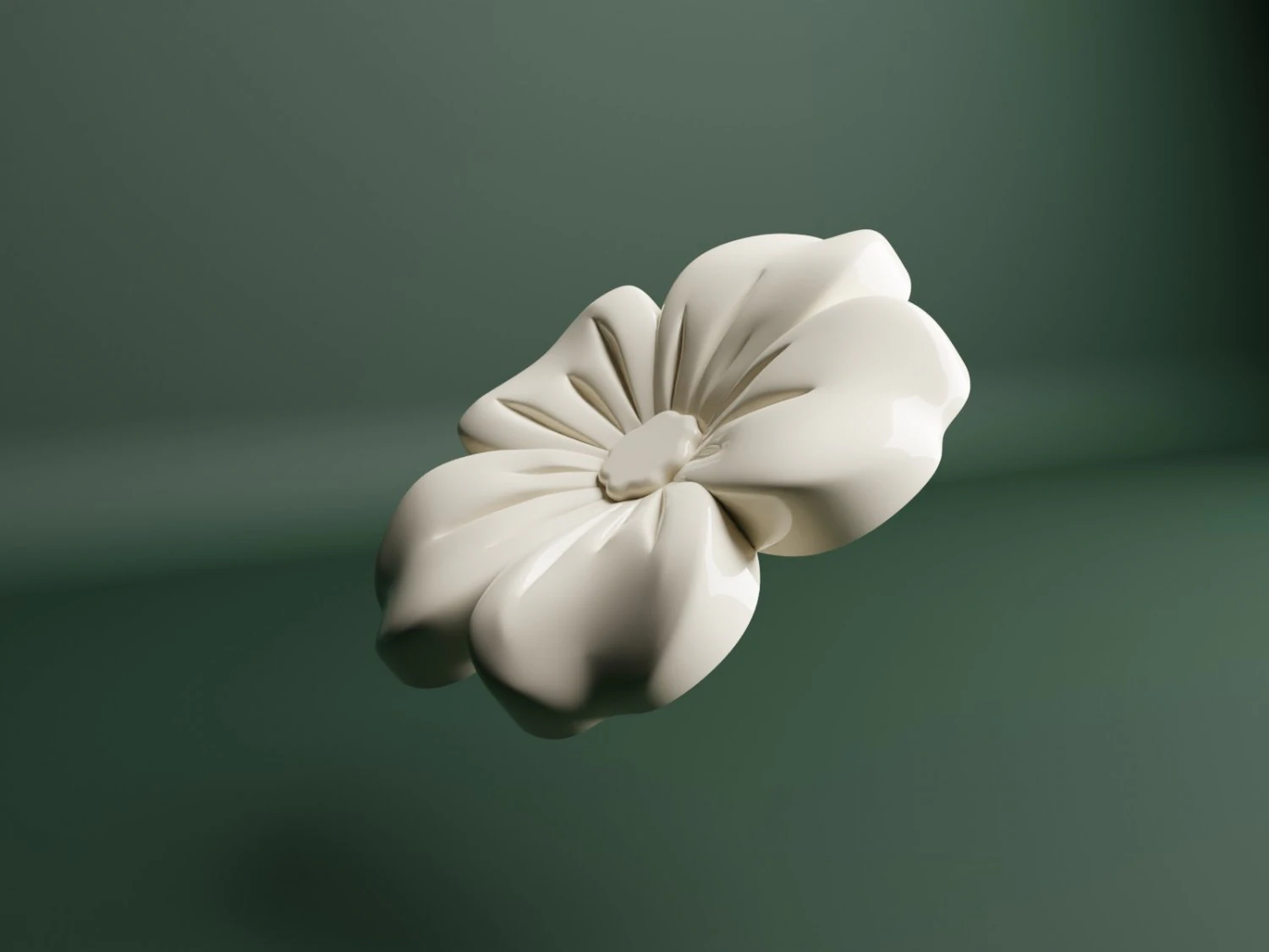 Flower 3D Print Model .c4d .max .obj .3ds .fbx .stl .blend