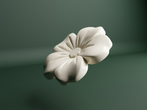 Flower 3D Print Model
