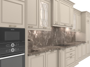 Kitchen neoclassic Modèle 3D