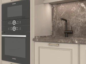 Kitchen neoclassic 3D Model