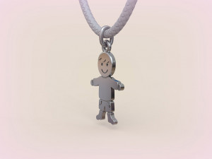 Pendants - Boy and Girl - 01 3D Druckmodell