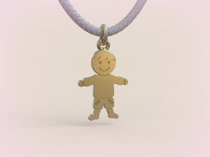 Pendants - Boy and Girl - 01 3D Druckmodell
