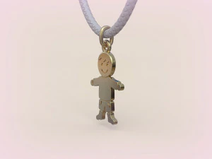 Pendants - Boy and Girl - 01 3D Print Model