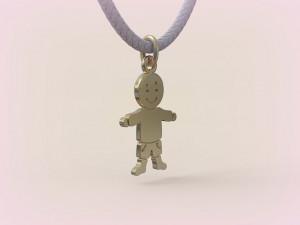 Pendants - Boy and Girl - 01 3D Druckmodell