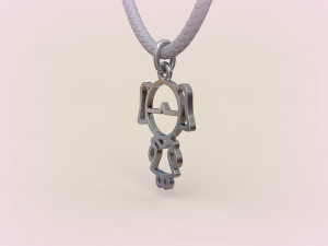 Pendants - Boy and Girl - 02 3D Baskı Modeli