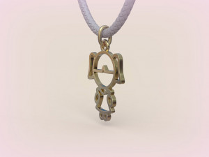 Pendants - Boy and Girl - 02 3D Baskı Modeli