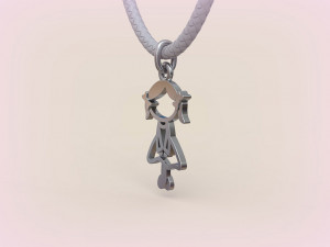 Pendants - Boy and Girl - 03 3D Принт Модель