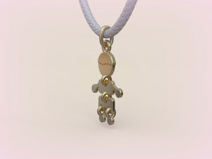 Pendants - Boy and Girl - 04 3D Принт Модель