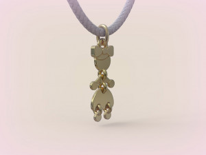 Pendants - Boy and Girl - 04 3D Принт Модель