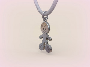 Pendants - Boy and Girl - 05 3Dプリントモデル