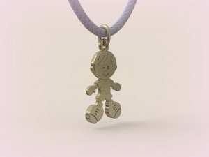 Pendants - Boy and Girl - 05 3Dプリントモデル