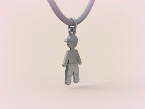 Pendants - Boy and Girl - 06 Modèles 3D en vedette