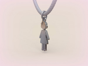 Pendants - Boy and Girl - 06 Modèles 3D en vedette
