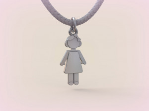 Pendants - Boy and Girl - 06 Modèles 3D en vedette
