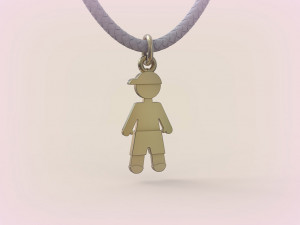 Pendants - Boy and Girl - 06 Modèles 3D en vedette