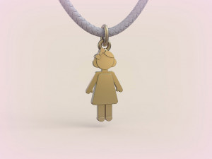 Pendants - Boy and Girl - 06 Modèles 3D en vedette